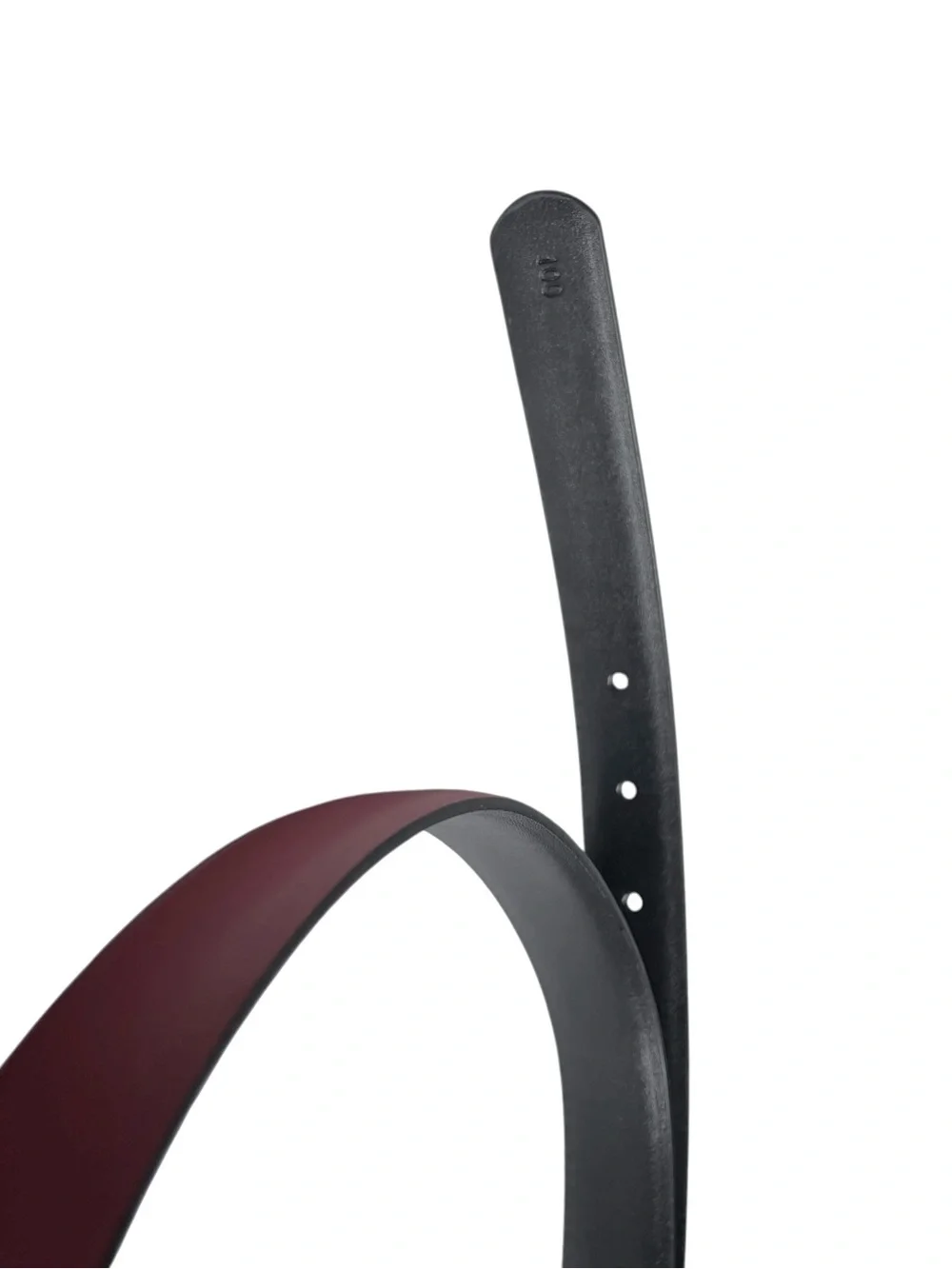 ❤️ Women’s Classic Red leather Belt with — Black/Silver-Tone Buckle ❤️